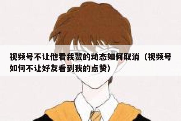 视频号不让他看我赞的动态如何取消(视频号如何不让好友看到我的点赞) 第1张 视频号不让他看我赞的动态如何取消(视频号如何不让好友看到我的点赞) 第1张