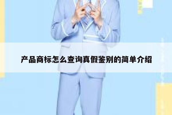 产品商标怎么查询真假鉴别的简单介绍 第1张