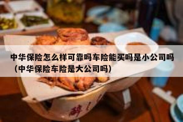 中华保险怎么样可靠吗车险能买吗是小公司吗(中华保险车险是大公司吗) 第1张 中华保险怎么样可靠吗车险能买吗是小公司吗(中华保险车险是大公司吗) 第1张