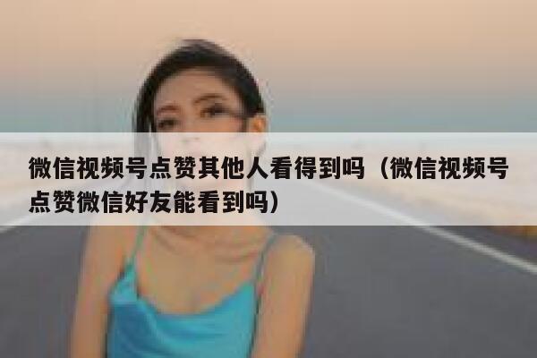 微信视频号点赞其他人看得到吗(微信视频号点赞微信好友能看到吗) 第1张 微信视频号点赞其他人看得到吗(微信视频号点赞微信好友能看到吗) 第1张