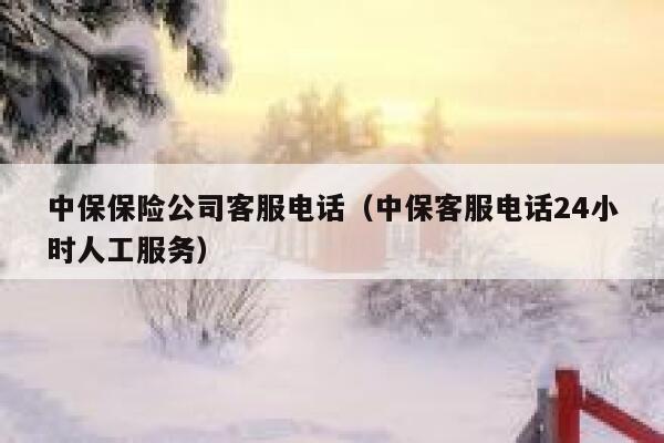 中保保险公司客服电话(中保客服电话24小时人工服务) 第1张 中保保险公司客服电话(中保客服电话24小时人工服务) 第1张
