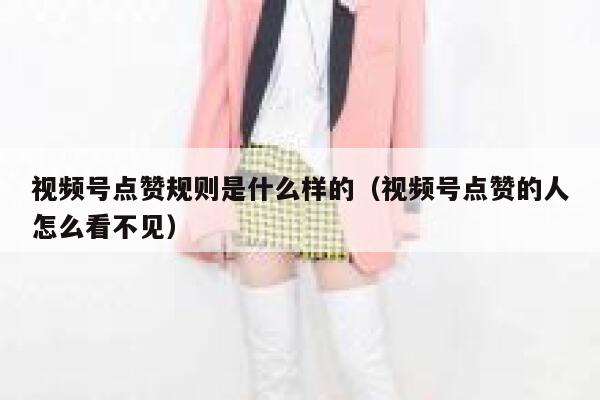 视频号点赞规则是什么样的(视频号点赞的人怎么看不见) 第1张 视频号点赞规则是什么样的(视频号点赞的人怎么看不见) 第1张
