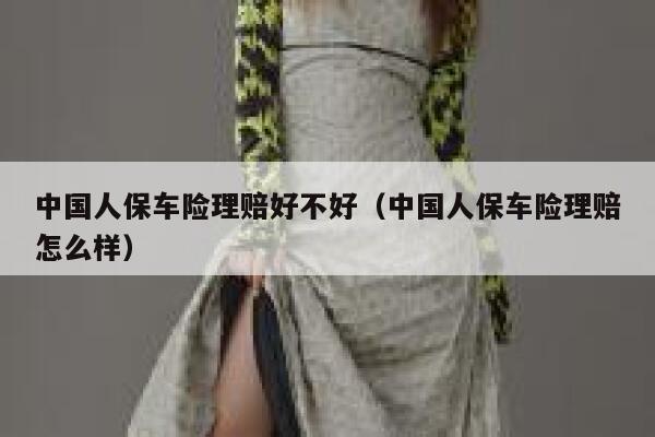 中国人保车险理赔好不好（中国人保车险理赔怎么样） 第1张