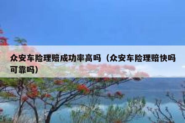 众安车险理赔成功率高吗（众安车险理赔快吗可靠吗） 第1张