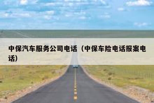 中保汽车服务公司电话(中保车险电话报案电话) 第1张 中保汽车服务公司电话(中保车险电话报案电话) 第1张