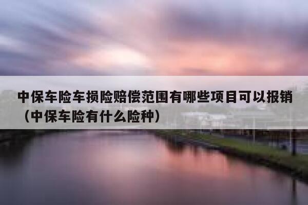 中保车险车损险赔偿范围有哪些项目可以报销(中保车险有什么险种) 第1张 中保车险车损险赔偿范围有哪些项目可以报销(中保车险有什么险种) 第1张