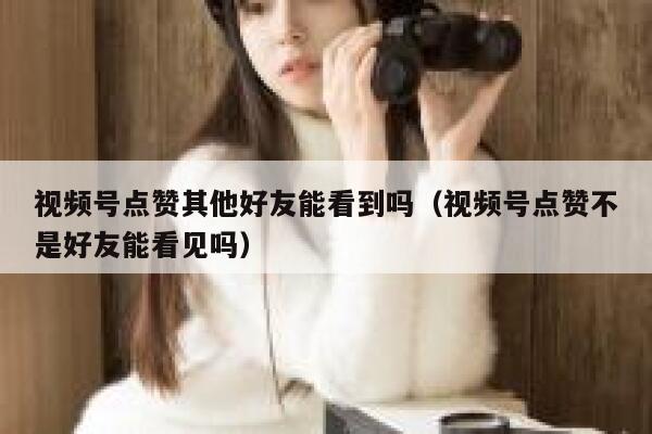 视频号点赞其他好友能看到吗（视频号点赞不是好友能看见吗） 第1张