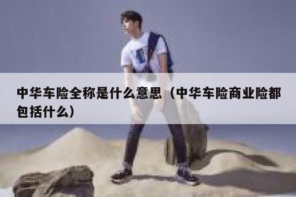 中华车险全称是什么意思（中华车险商业险都包括什么） 第1张