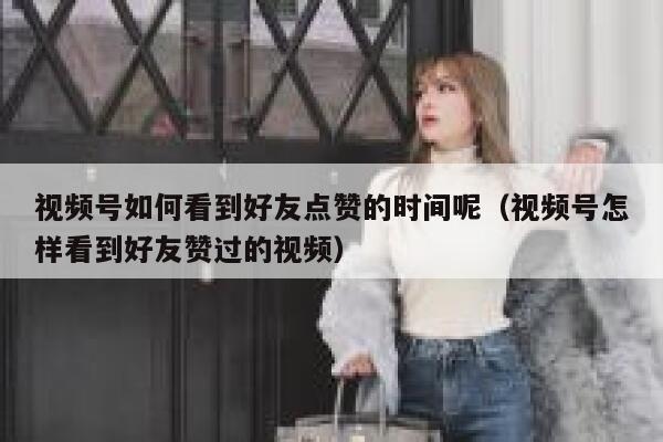 视频号如何看到好友点赞的时间呢(视频号怎样看到好友赞过的视频) 第1张 视频号如何看到好友点赞的时间呢(视频号怎样看到好友赞过的视频) 第1张