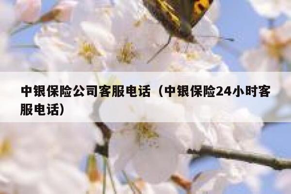中银保险公司客服电话（中银保险24小时客服电话） 第1张