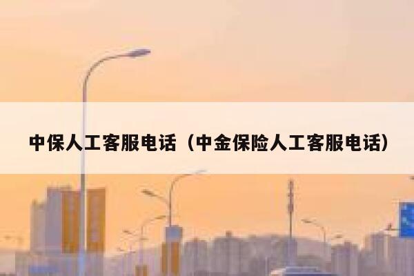 中保人工客服电话(中金保险人工客服电话) 第1张 中保人工客服电话(中金保险人工客服电话) 第1张